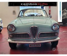ALFA ROMEO GIULIETTA SPRINT ALFA ROMEO GIULIETTA SPRINT 1600 TARGA ORO