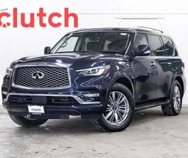 2020 INFINITI QX80 LUXE 7-PASSENGER 4WD W/APPLE CARPLAY, HEATED