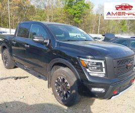 NISSAN TITAN NISSAN TITAN 2021, 5.6L, 4X4, PRO-4X, OD UBEZPIECZALNI 5.6 BENZYNA 400KM