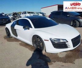 AUDI R8 COUPE 2009, 4.2L, 4X4, OD UBEZPIECZALNI 4.2 BENZYNA 420KM