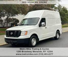 2020 NISSAN NV 3500 HD S 3DR CARGO VAN W/HIGH ROOF 129594 MILES