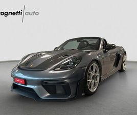 PORSCHE 718 BOXSTER SPYDER RS 718 BOXSTER SPYDER RS PDK