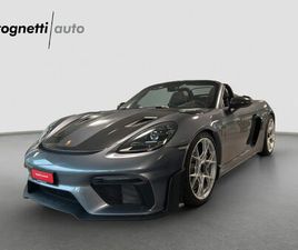 718 BOXSTER SPYDER RS PDK