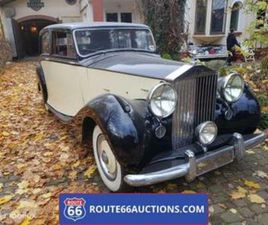 ROLLS ROYCE SILVER WRAITH ROLLS ROYCE SILVER WRAITH | 1950 | ROUTE 66 AUCTIONS — OLDTIMERS — MARKTPLAATS