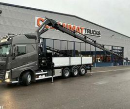 VOLVO FH 540 8X4 EURO 6 HIAB 37 TONMETER LAADKRAAN — VRACHTWAGENS — MARKTPLAATS