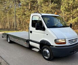 RENAULT MASCOTT NAJAZD LAWETA ALUMINIUM PANELOWY NOWY DMC3500 KAT B LUCIN • OLX.PL