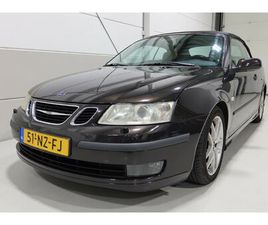 SAAB 9-3 CABRIOLET SAAB 9-3 CABRIO 2.0T AERO I EERSTE EIGENAAR I PROJECT I RIJDEND I