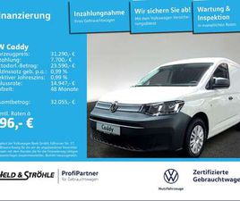 VOLKSWAGEN CADDY UTILITAIRE KASTEN 2.0 TDI AHK APP KLIMA FLÜGELTÜREN