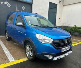 DACIA DOKKER STEPWAY DACIA DOKKER TCE 115 STEPWAY - GARANTIE 12 MOIS - CAMERA DE RECUL - ATTELAGE - CRIT'AIR 1 - IVRAISON OFFERTE PARTOUT EN FRANCE