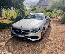 MERCEDES-BENZ CLASSE E 200 CABRIOLET – 2018 – PARFAIT ÉTAT – ENTRETIEN 100% MERCEDES