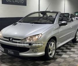 PEUGEOT 206 CC CC 1.6 PLATINIUM 39 CLIMATISATION AUTO PROCHE DU