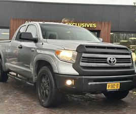 TOYOTA TUNDRA 5.7 V8 DOUBLE CAB LUXE LEDER AIRCO CRUISE TREKHAAK 20''LM LPG
