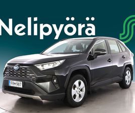 TOYOTA RAV4 2,5 HYBRID PLUS EDITION - | 1OM. SUOMI-AUTO | MERKKILIIKKEEN HUOLTOKIRJA | VETOKOUKKU | ADAPT. VAKKARI | AVAIMETON KULKU JA KÄYNNISTYS |