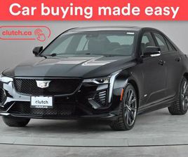 CADILLAC CT4 CT4 V USED 2024 CADILLAC CT4 V-SERIES W/ APPLE CARPLAY, HEATED FRONT SEATS, REARVIEW CAM