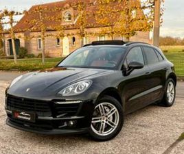 PORSCHE MACAN S ② PORSCHE MACAN S 3.0 V6 PANO ROOD LEDER DODEHOEK 340PK — PORSCHE — 2EMEMAIN