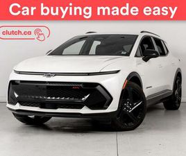 USED 2024 CHEVROLET EQUINOX EV RS W/ NAV, HEATED FRONT SEATS, REARVIEW CAM