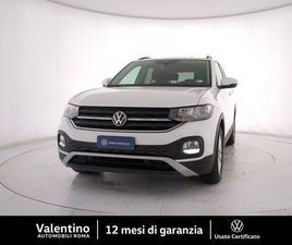 VOLKSWAGEN T-CROSS VOLKSWAGEN T-CROSS 1.0 TSI 115 CV DSG STYLE BMT DEL 2020 USATA A ROMA