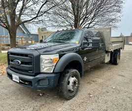 2015 FORD F550 4X4 DUMP TRUCK