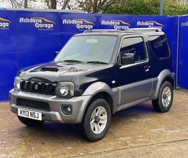 SUZUKI JIMNY 2013 SUZUKI JIMNY 1.3 VVT SZ4 3DR ESTATE PETROL MANUAL