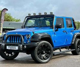 JEEP WRANGLER CONVERTIBLE UNLIMITED 2015 JEEP WRANGLER SAHARA AUTO 2.8 CRD **DERANGED CONVERSION - LOW MILES**