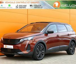 PEUGEOT 5008 PEUGEOT 5008 II 1.5 BLUEHDI 130 GT PACK - BV EAT8 + PACK TOIT OUVRANT
