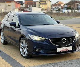 MAZDA 6 •• MAZDA 6 •• 2.2 DIESEL •• SPORTS LINE •• KEYLESS •• ALU ••, 2013 GOD.