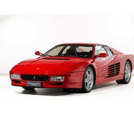 FERRARI TESTAROSSA 1992 FERRARI TESTAROSSA ROSSO MANUEL CONDUITE À GAUCHE IN...