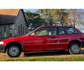 LOVELY HONDA CIVIC 1.4 EF DX 1991 1 PRIOR OWNER 51K FSH A VENDRE