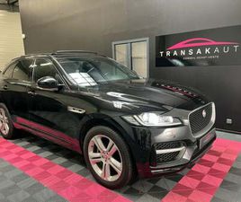 JAGUAR F-PACE 2.0 D 180 CV AWD BVA8 R-SPORT + TOIT OUVRANT + SIEGES CHAUFFANTS + AUDIO MERIDIAN + CAMERA
