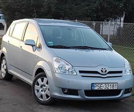 TOYOTA COROLLA VERSO 1.8 BENZYNA BEZ RDZY LESZNO • OLX.PL