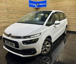 CITROEN C4 GRAND PICASSO 2017 (17) - 1.6 BLUEHDI TOUCH EDITION MPV 5DR DIESEL MANUAL EURO 6 (START/STOP) (100 PS)