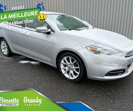DODGE DART DODGE DART 2013 SXT - BAS KILO - AUCUN CARFAX