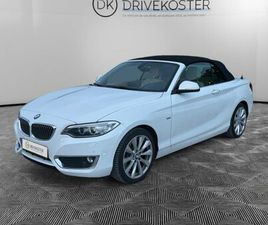 BMW SERIE 2 CABRIOLET 228 BMW SÉRIE 2 228I CABRIOLET - BVA F23 LUXURY PHASE 1