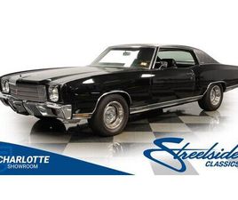 CHEVROLET MONTE CARLO 1970 CHEVROLET MONTE CARLO SS 454