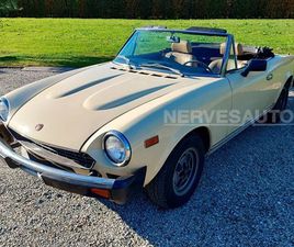 124 SPIDER SPIDER 2000 I.E. (1980) — AVORIO U2022 INTERNI BISCOTTO U2022 CRS
