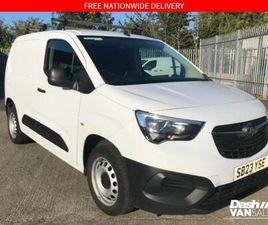 2023 VAUXHALL COMBO 2300 1.5 TURBO D 100PS H1 PRIME VAN PANEL VAN DIESEL MANUAL