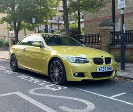 BMW SERIE 3 CABRIOLET 335 BMW 335I CONVERTIBLE, 2007, PHOENIX YELLOW (BMW INDIVIDUAL), AUTOMATIC, PETROL