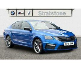 2019 SKODA OCTAVIA 2.0 TSI 245 VRS 5DR DSG [BLACK PACK] HATCHBACK PETROL AUTOMATIC