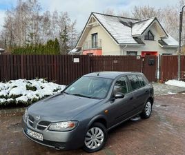 NISSAN ALMERA NISSAN ALMERA 1,5 BENZYNA! ZDROWA! ZADBANA! KLIMATYZACJA! SERWISOWANA! SIEMIANOWICE ŚLĄSKIE • OLX.PL