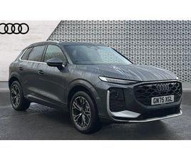 2025 AUDI Q3 1.5 E-HYBRID S LINE 5DR S TRONIC