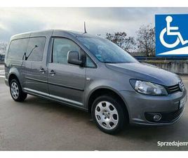 VOLKSWAGEN CADDY UTILITAIRE VW CADDY MAXI 1,6 TDI DSG RAMPA DLA INWALIDY GORZÓW WIELKOPOLSKI - SPRZEDAJEMY.PL