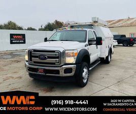 FORD F 450 SUPER CAB 2013 FORD F450 SUPER DUTY CAB & CHASSIS • CLEAN TITLE