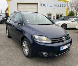 VOLKSWAGEN GOLF PLUS VOLKSWAGEN GOLF PLUS 1.6 TDI 105CH BLUEMOTION TECHNOLOGY FAP CONFORTLINE