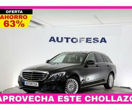 MERCEDES CLASE C C 180 MERCEDES-BENZ CLASE C D TOURING 160CV AUTO 5P S/S # NAVY, FAROS LED