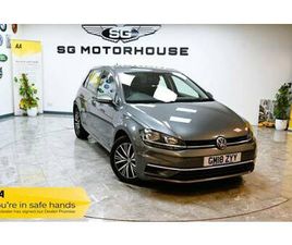 2018 VOLKSWAGEN GOLF 1.6 TDI SE [NAV] 5DR HATCHBACK DIESEL MANUAL