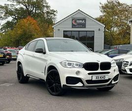 2016 BMW X6 3.0 30D M SPORT AUTO XDRIVE EURO 6 (START/STOP) 5DR COUPE DIESEL AUTOMATIC