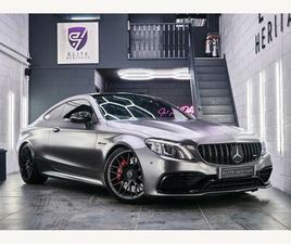4.0 C63 V8 BITURBO AMG S NIGHT EDITION PREM PLUS (PREMIUM PLUS) SPDS MCT EURO 6 (START/STOP) 2DR