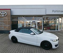 BMW 218-I CABRIO SPORT LINE AT*LED*SH*PDC*NAVI