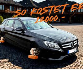 MERCEDES C 200 CDI T-MODELL AUTOMATIK AMG 9G LED AHK W205