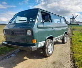 ② VOKSWAGEN TRANSPORTER T3 SYNCRO 4X4 2.1 ESSENCE MULTIVAN — OLDTIMERS & ANCÊTRES — 2EMEMAIN